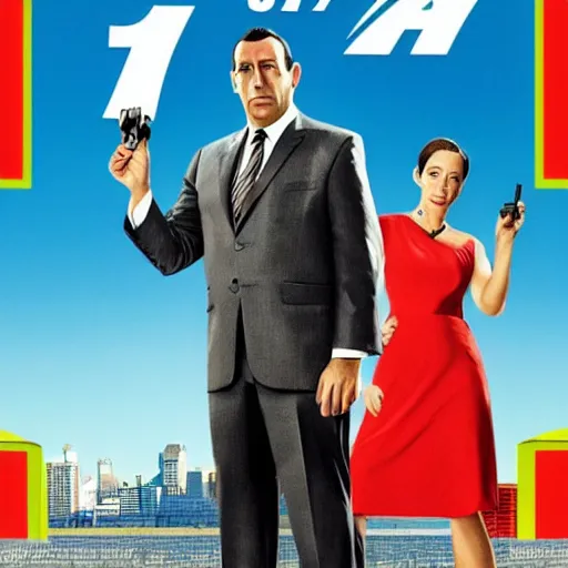 Image similar to OSS 117 movie poster