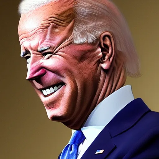 Image similar to joe biden doing funny facial expressions, dramatic lighting, cinematic, establishing shot, extremly high detail, photorealistic, cinematic lighting, artstation, style by James Gurney