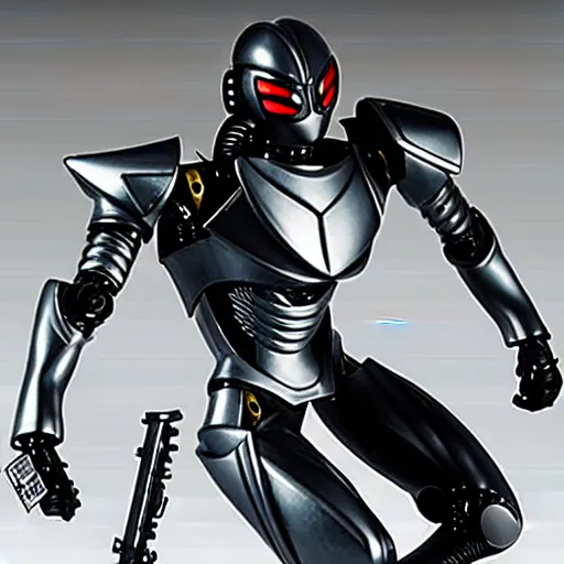 Image similar to Bio mechanical Kamen Rider, glowing eyes, daytime, grey rubber undersuit, segmented armor