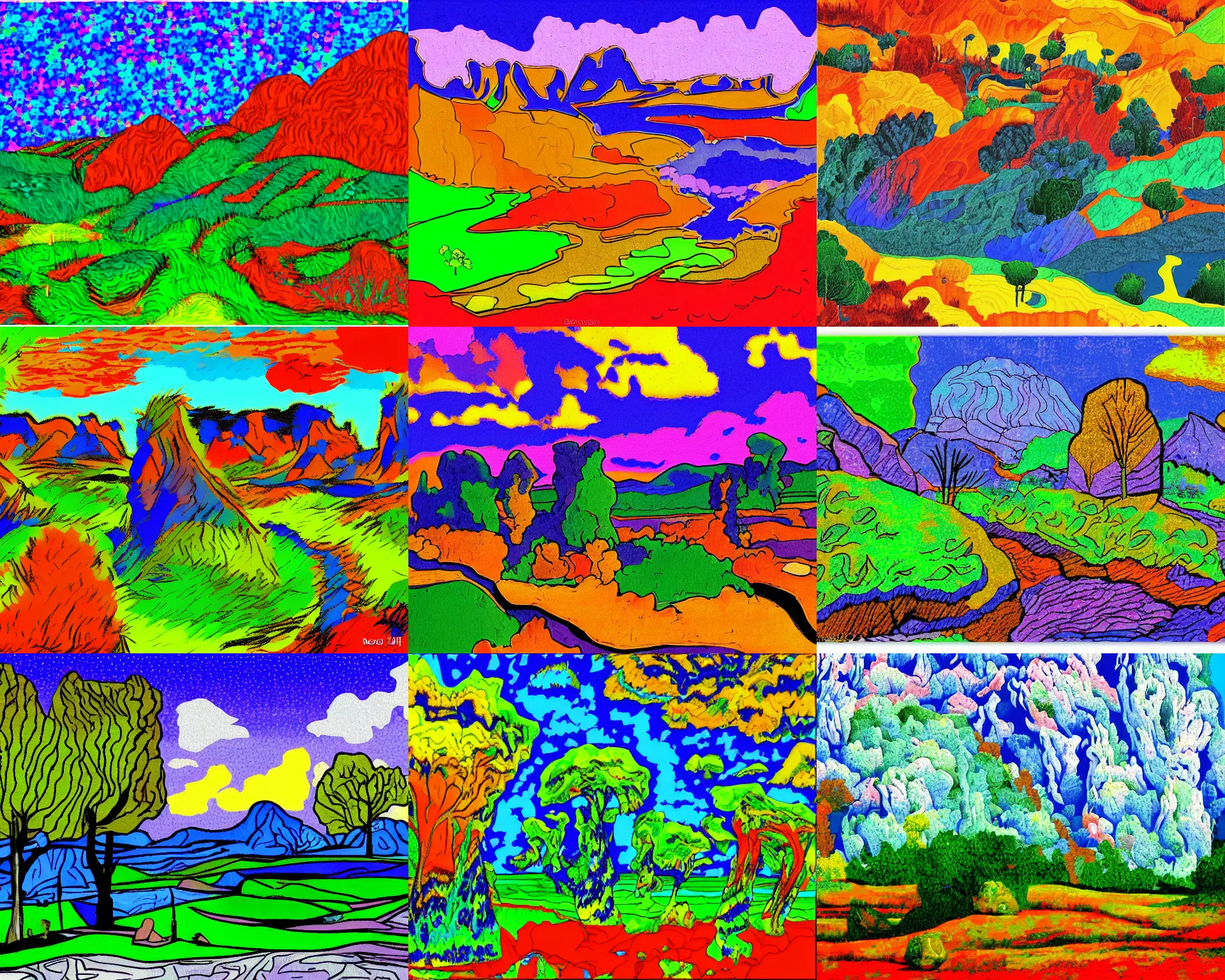 karst landscape digital fauvism | Stable Diffusion | OpenArt
