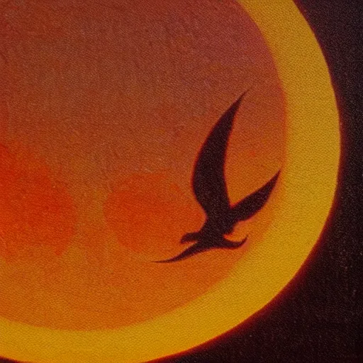 Prompt: a image of a orange and white sun wolf, with fairy wings