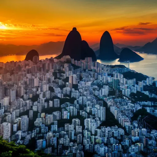 Image similar to 2022s photograph of rio de janeiro