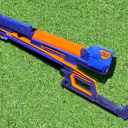 Image similar to nerf logo