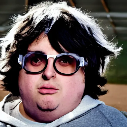 Prompt: andy milonakis as a goat, 4 k, photorealistc, high details