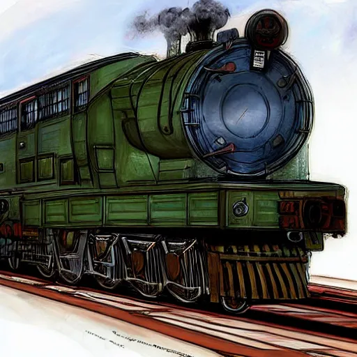 Prompt: A-Train from The Boys, Realistic Concept art, Detailed