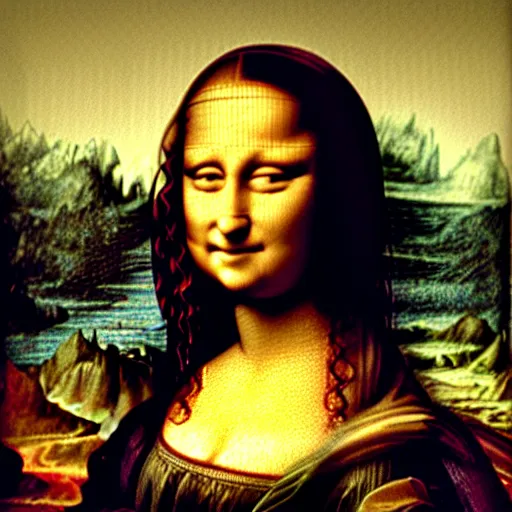 Prompt: ((the mona lisa)), restored