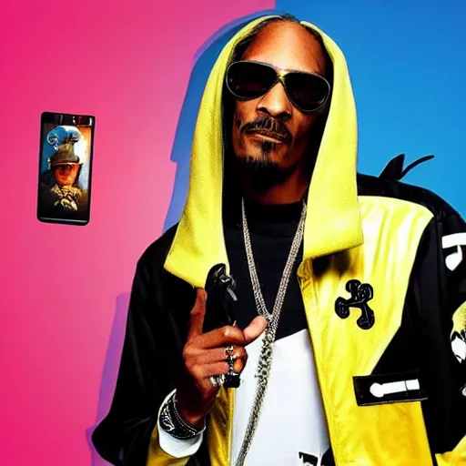 Image similar to snoop dog in fortnite