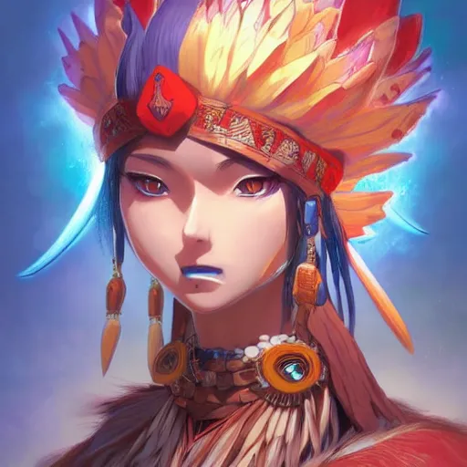 Image similar to anime portrait of a beautiful woman as a shaman yedi using dark force to eliminate trump as an anime antagonist by Stanley Artgerm Lau, WLOP, Rossdraws, James Jean, Andrei Riabovitchev, Marc Simonetti, and Sakimichan, trending on artstation