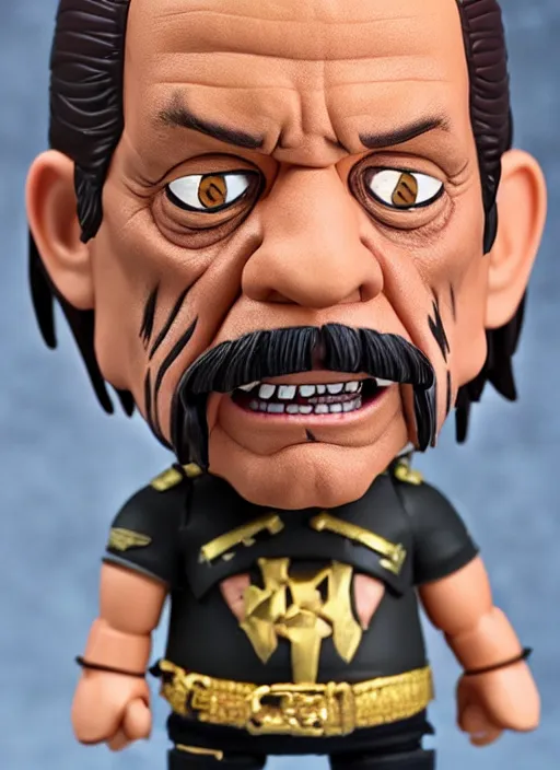 Prompt: danny trejo, a nendoroid of danny trejo figurine, realistic face, detailed product photo