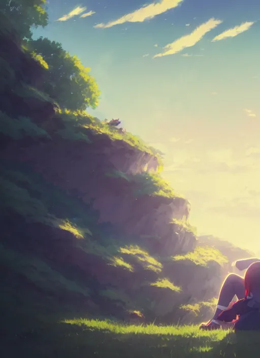 Prompt: portrait of john cena, cloudy sky background lush landscape illustration concept art anime key visual trending pixiv fanbox by wlop and greg rutkowski and makoto shinkai and studio ghibli