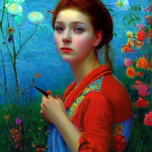 Prompt: photo of young woman by victor nizovtsev