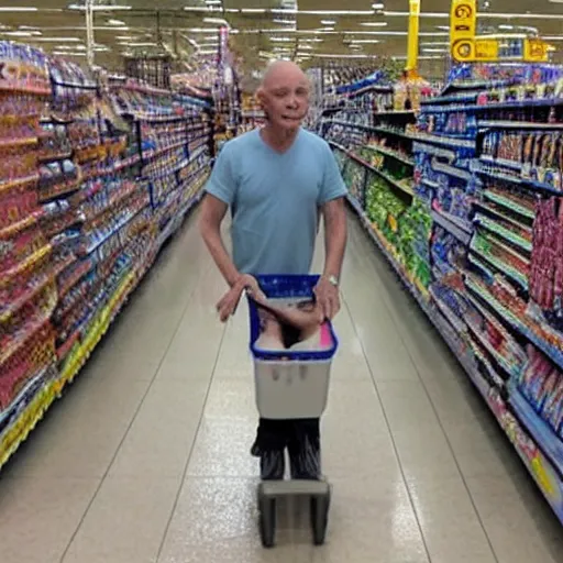 Image similar to gollum at walmart