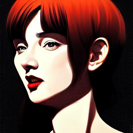 Prompt: bored actress gal gadat. underground box office hit, comedy and seventies italian horror movie, unreal engine, intricate, ultra detailed 8 k, ambient occlusion, best, cool, extremely beautiful and aesthetic shape of face and neck, art by hiroaki samura and ilya kuvshinov and rossdraws andy warhol