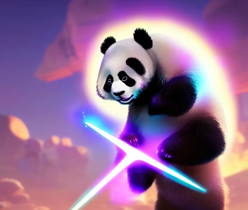 Melty Tale Celestial Stickers Sack - Kawaii Panda - Making Life Cuter