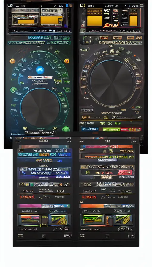 Prompt: winamp skins