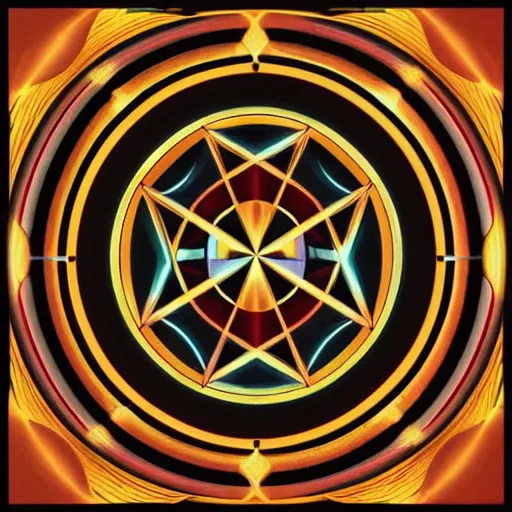 Image similar to sacred geometry album cover