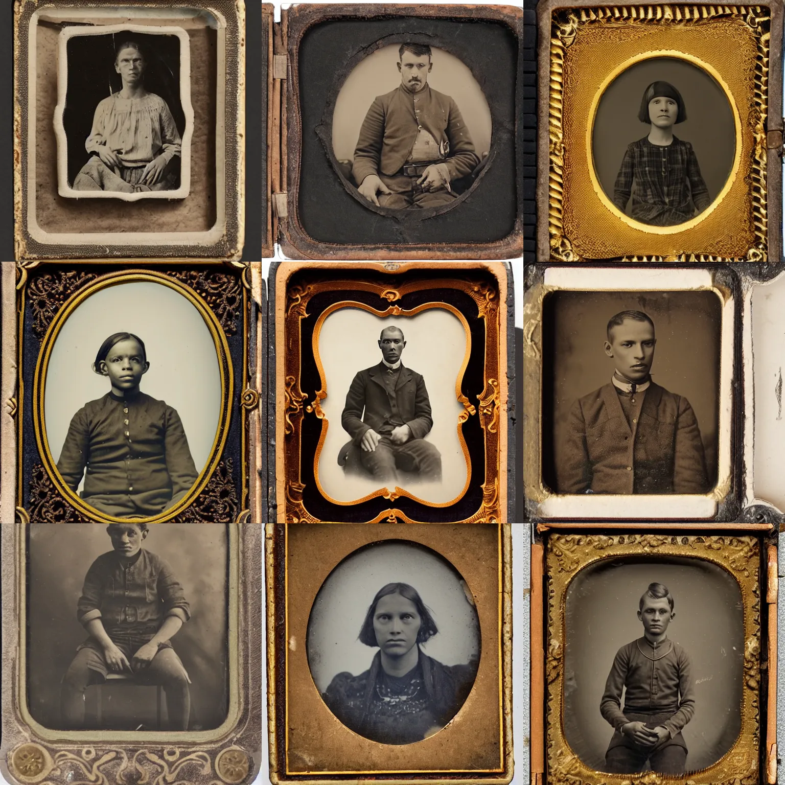 Prompt: Tintype photograph of a collection ethnographic object on display. object, ethnographic, museum, 1920s studio lighting.