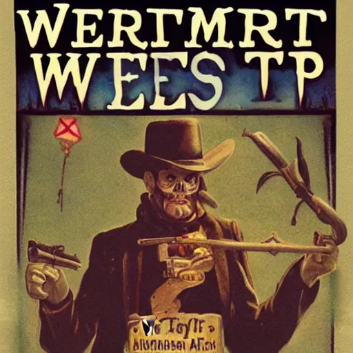 Prompt: weird west