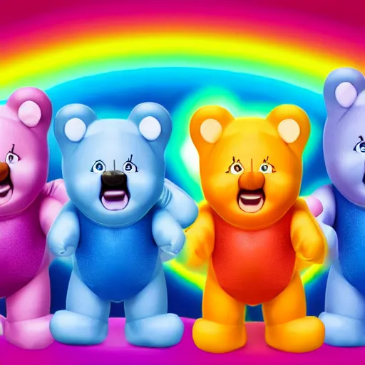 Image similar to Care Bear Teletubbies