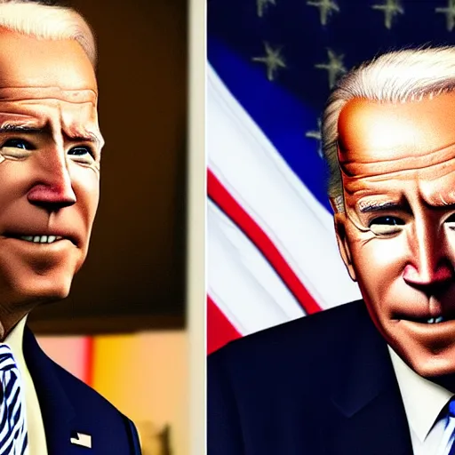 Prompt: joe biden as a csgo character