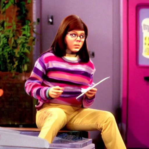 Image similar to A still of Meg Griffin from Family Guy in That 70's Show (1998)