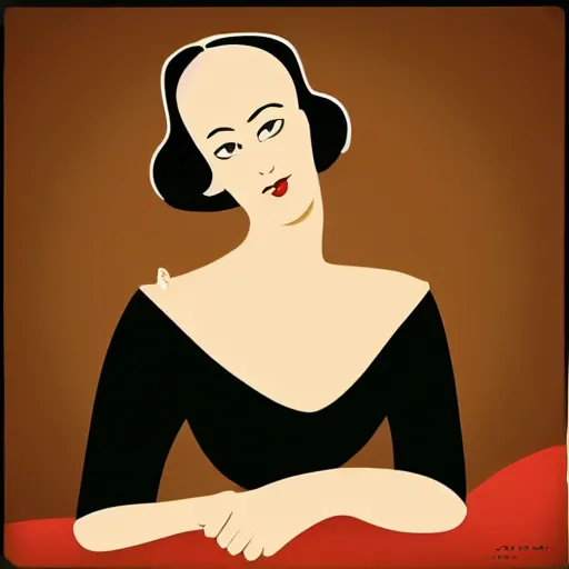 Image similar to vintage beautiful woman with an halo, wearing an black dress and sitting in an piano, 3 0 s cartoon