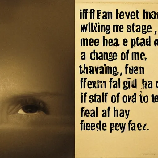 Prompt: If heaven ever wishes to grant me a boon, it will be a total effacing of the results of a mere change which fixed my eye on a certain stray piece of shelf-paper.