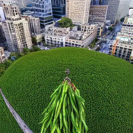 Image similar to a giant 1 0 0 meter bean in the middle of a city