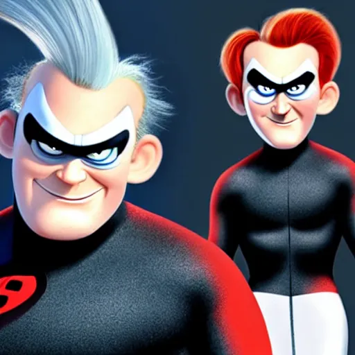 Image similar to Syndrome from the incredibles