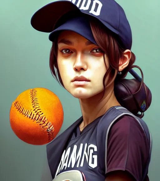 Prompt: symmetry ( clementine from the walking dead wearing her iconic baseball ( letter d ) hat ) ultra detailed, intricate, anime, dynamic lighting, digital art, digital painting, art station, wlop, sharp focus, illustration, art by artgerm and greg rutkowski and alphonse mucha