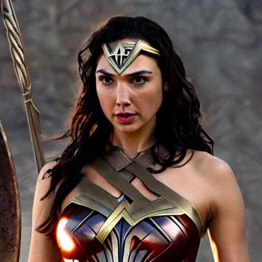 Image similar to gal gadot as a gladiator