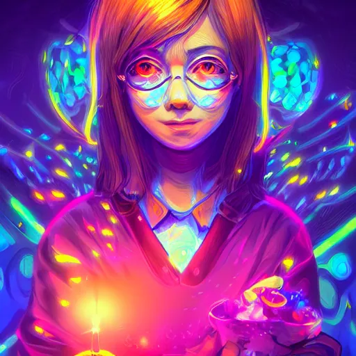 Image similar to skill magic deepdream radiating a glowing aura stuff loot legends stylized digital illustration video game icon artstation lois van baarle, ilya kuvshinov, rossdraws,