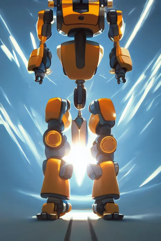 Image similar to metabots medabots medarotto medarot robot minimalist comics, behance hd by jesper ejsing, by rhads, makoto shinkai and lois van baarle, ilya kuvshinov, rossdraws global illumination ray tracing hdr radiating a glowing aura