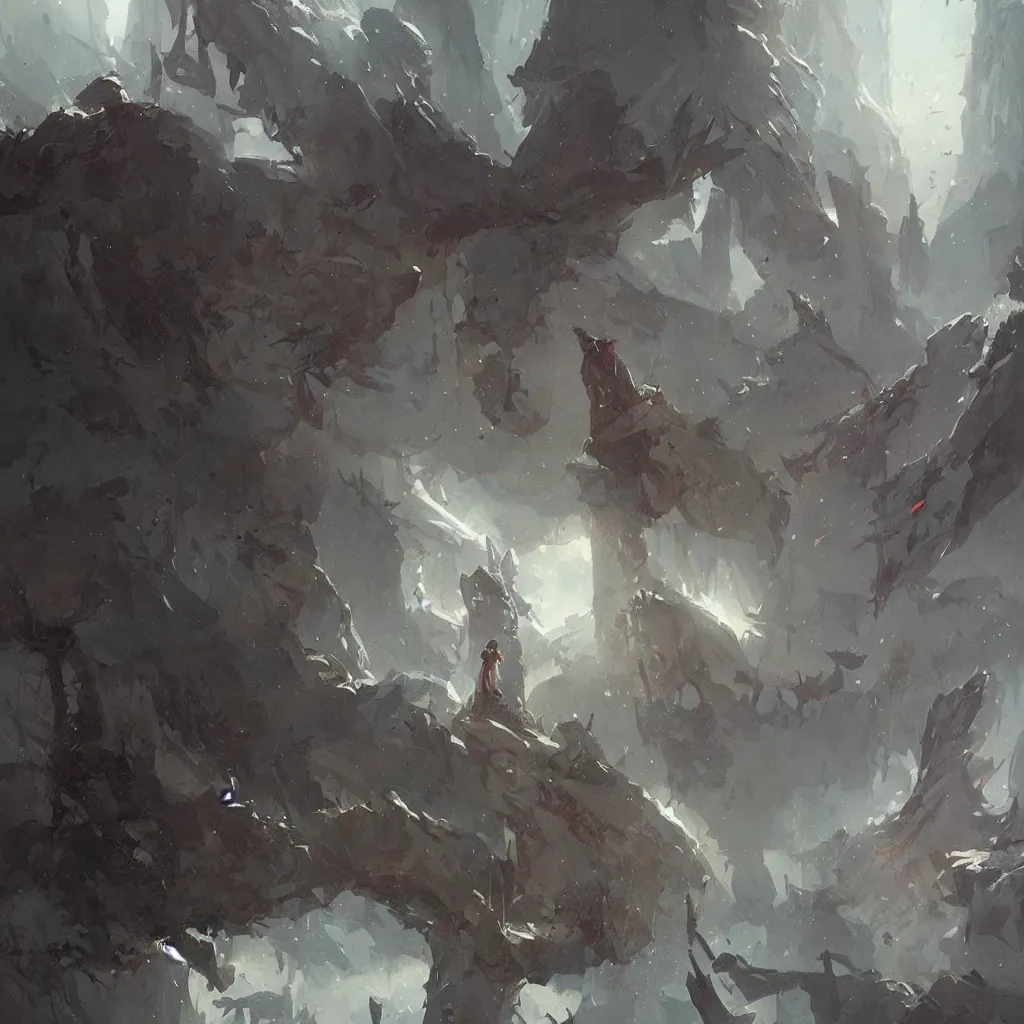 Image similar to overdetailed art, by greg rutkowski