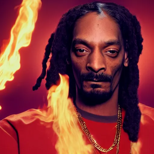 Image similar to cinematic film still of Snoop Dogg starring as a futuristic Marvel Super Hero holding green fire, 2022, 40mm lens, shallow depth of field, film still