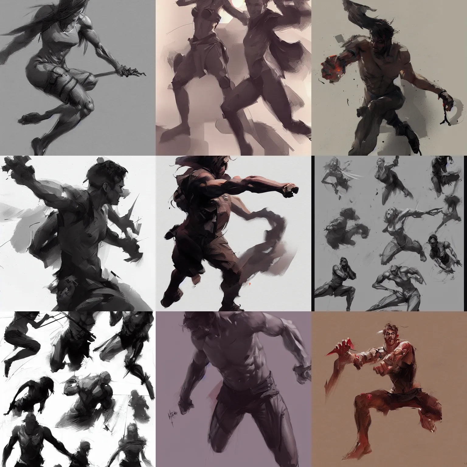 Study from our Dynamic Action reference pack