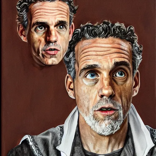 Prompt: Hyper-realism, Jordan Peterson as the king of Nazereth, photo-realism