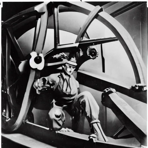 Image similar to photo. mechanical man. 1 9 4 2