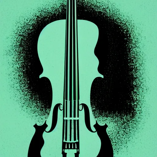 Image similar to a cello on a transparent background, vector art by ram chandra shukla, shutterstock, arabesque, photoillustration, rendered in maya, flat shading