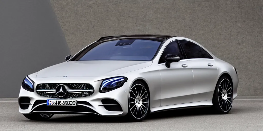 Image similar to “2022 Mercedes 560 SEC, ultra realistic, 4K”