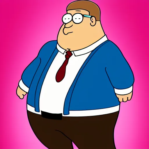 Image similar to peter griffin by blenderguppy x pietrocascavilla