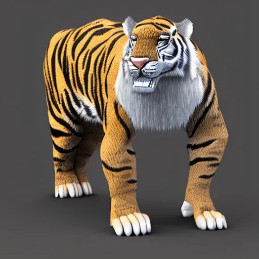 Tiger 3d model