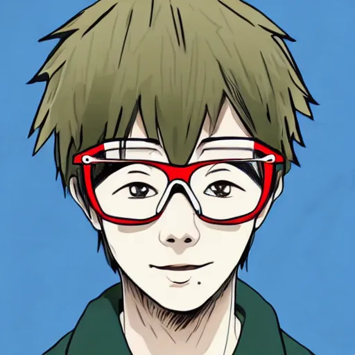 Image similar to tyler, the anime scientist - t