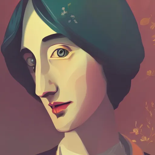 Prompt: Virginia Woolf as Mrs. Dalloway, ambient lighting, 4k, anime key visual, lois van baarle, ilya kuvshinov, rossdraws, artstation