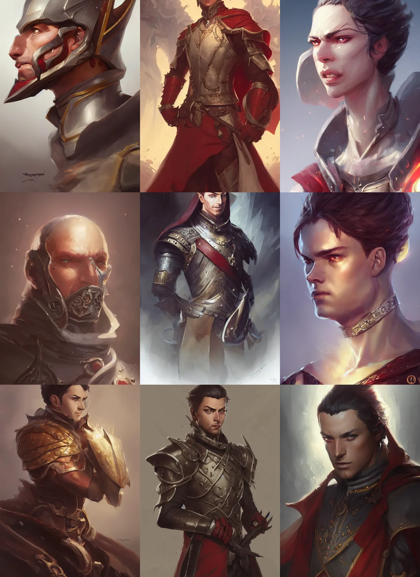 Prompt: burgundian duke, art by artgerm and greg rutkowski and magali villeneuve, d & d, fantasy, highly detailed, portrait, digital painting, trending on artstation, concept art, sharp focus, illustration