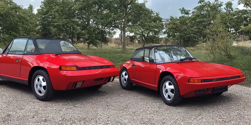 Image similar to “2020s Porsche 914”