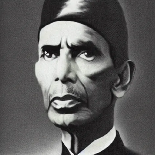 Prompt: Quaid e azam Muhammad Ali Jinnah