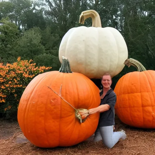 Image similar to worlds largest pumpkin