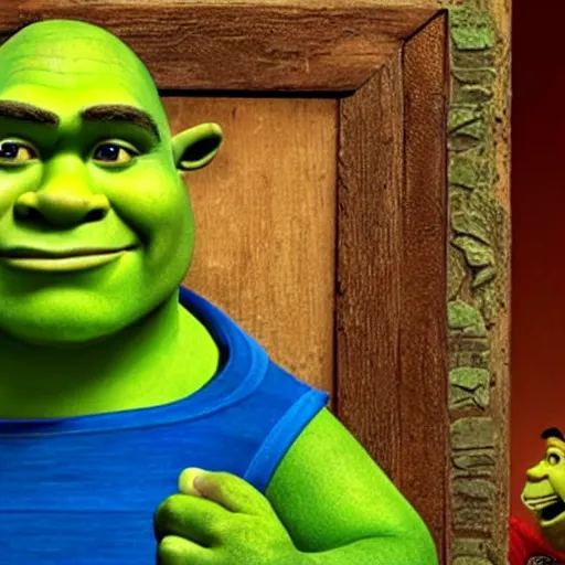 Prompt: shrek received nobel price