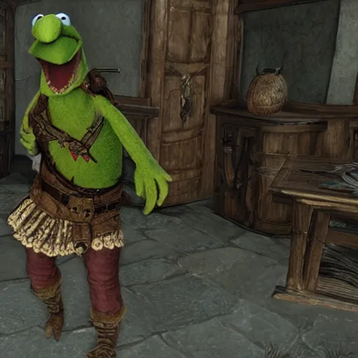 Image similar to muppets in skyrim